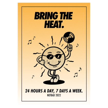 Bring The Heat Poster